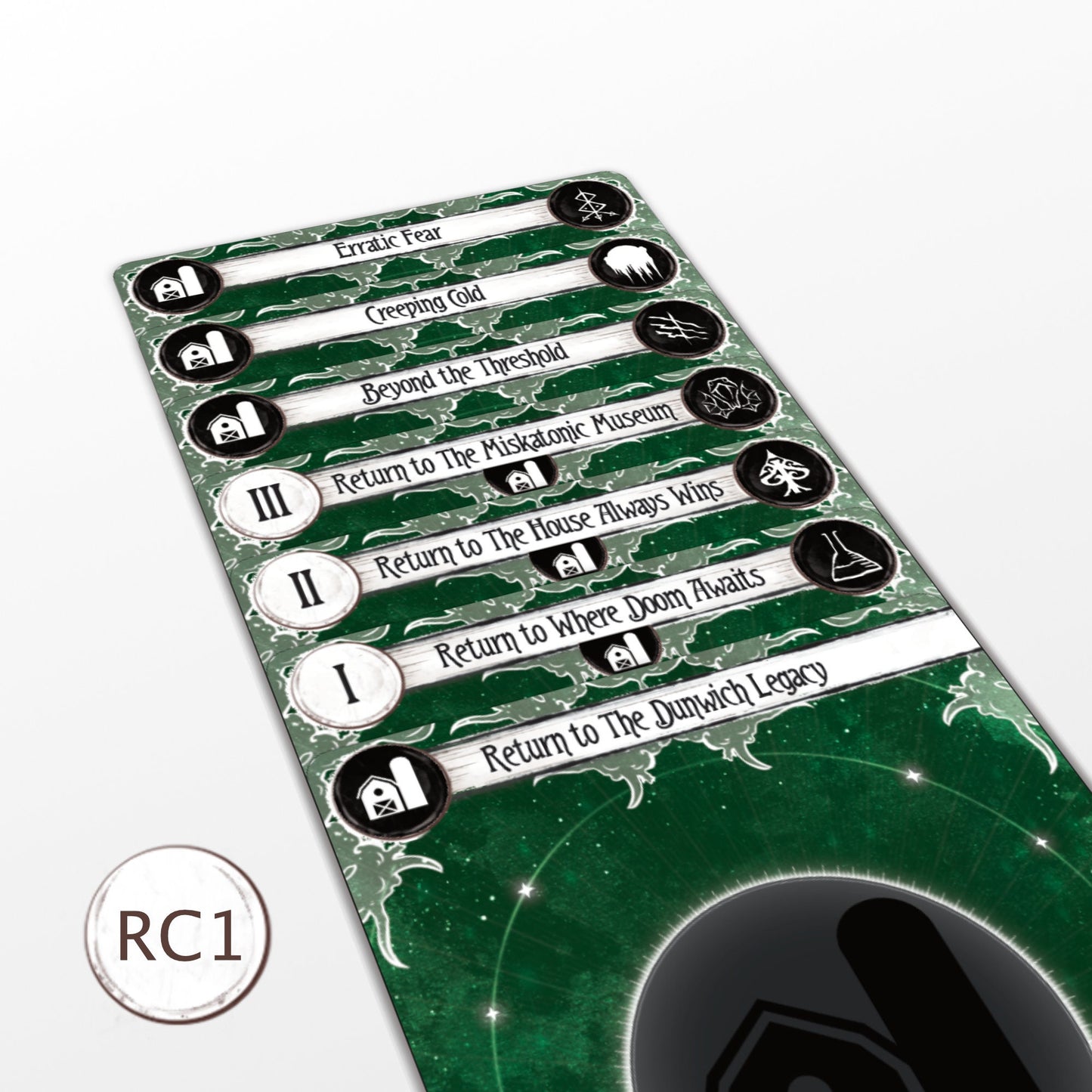 The Dunwich Legacy & Return to Set with Investigators (C1)- Arkham Horror LCG Dividers - 39pcs